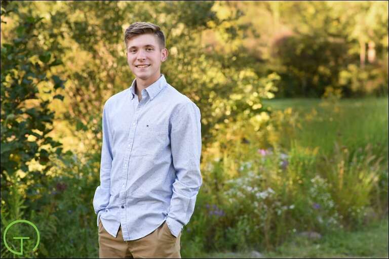 Matthew S Ann Arbor Senior Session At Matthaei Botanical Gardens