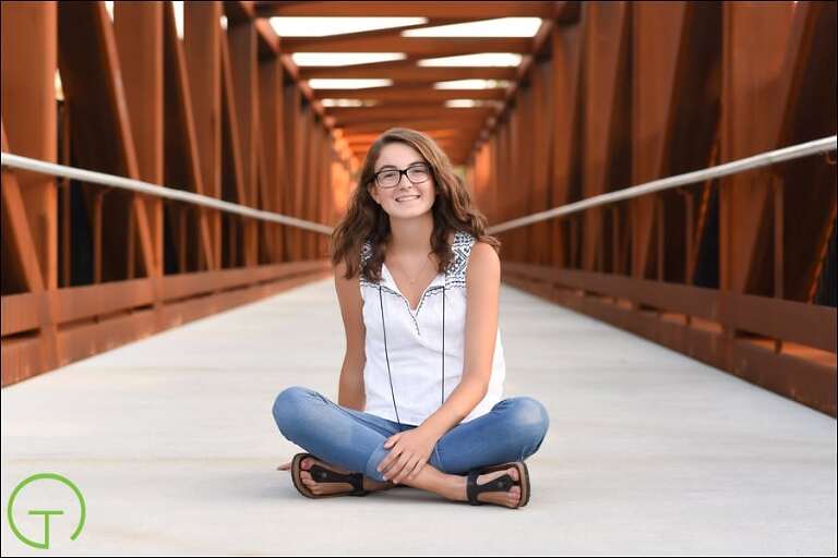 Depot Town Senior Session